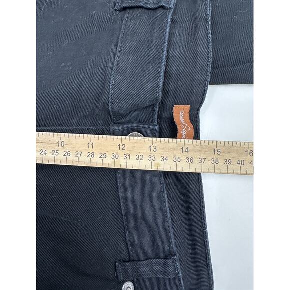 Liz & Me Signature Womens Jeans Plus Size 4 Petite Black Denim - Picture 8 of 11